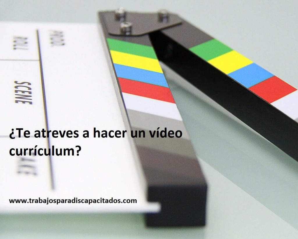 ¿Te atreves a hacer un currículum vitae en vídeo?
